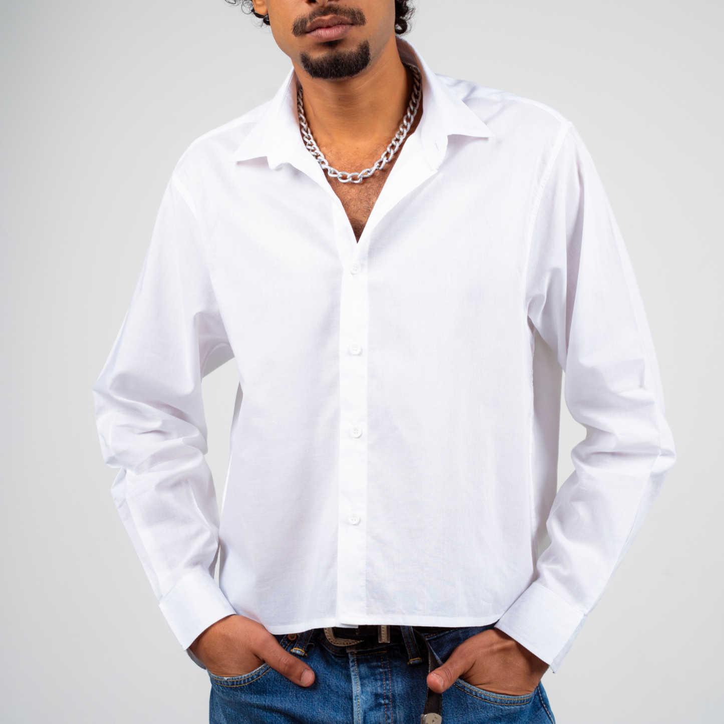 Boxy Shirt - White