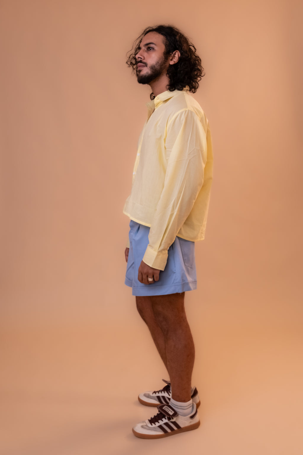 Boxy Shirt - Butter Yellow