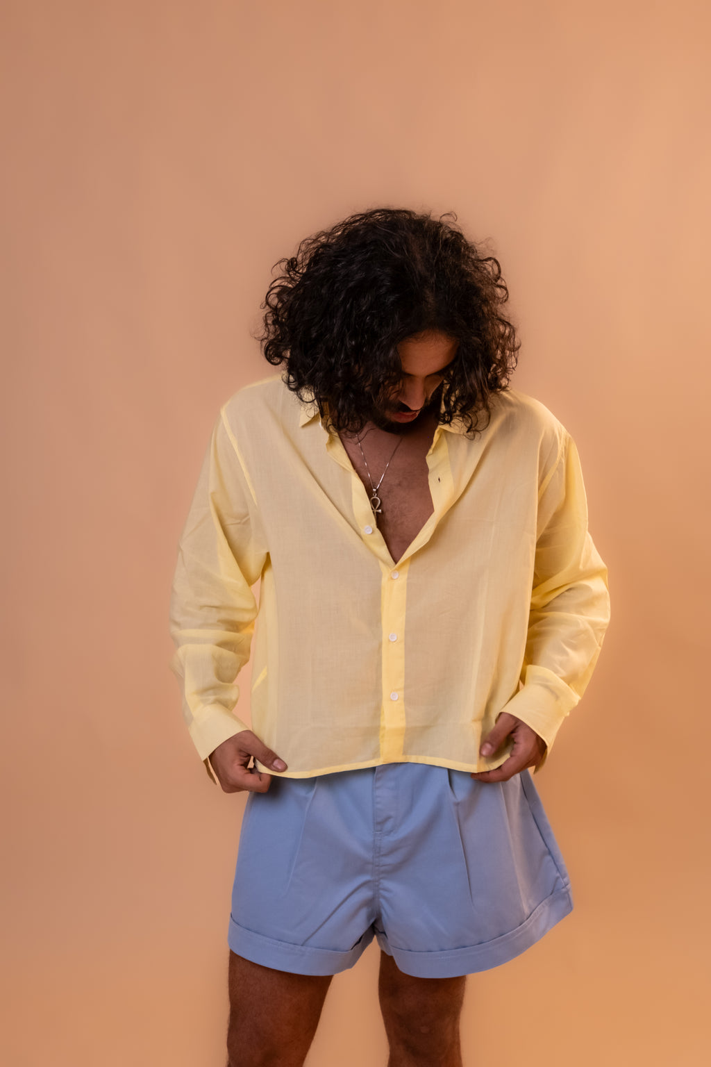 Boxy Shirt - Butter Yellow