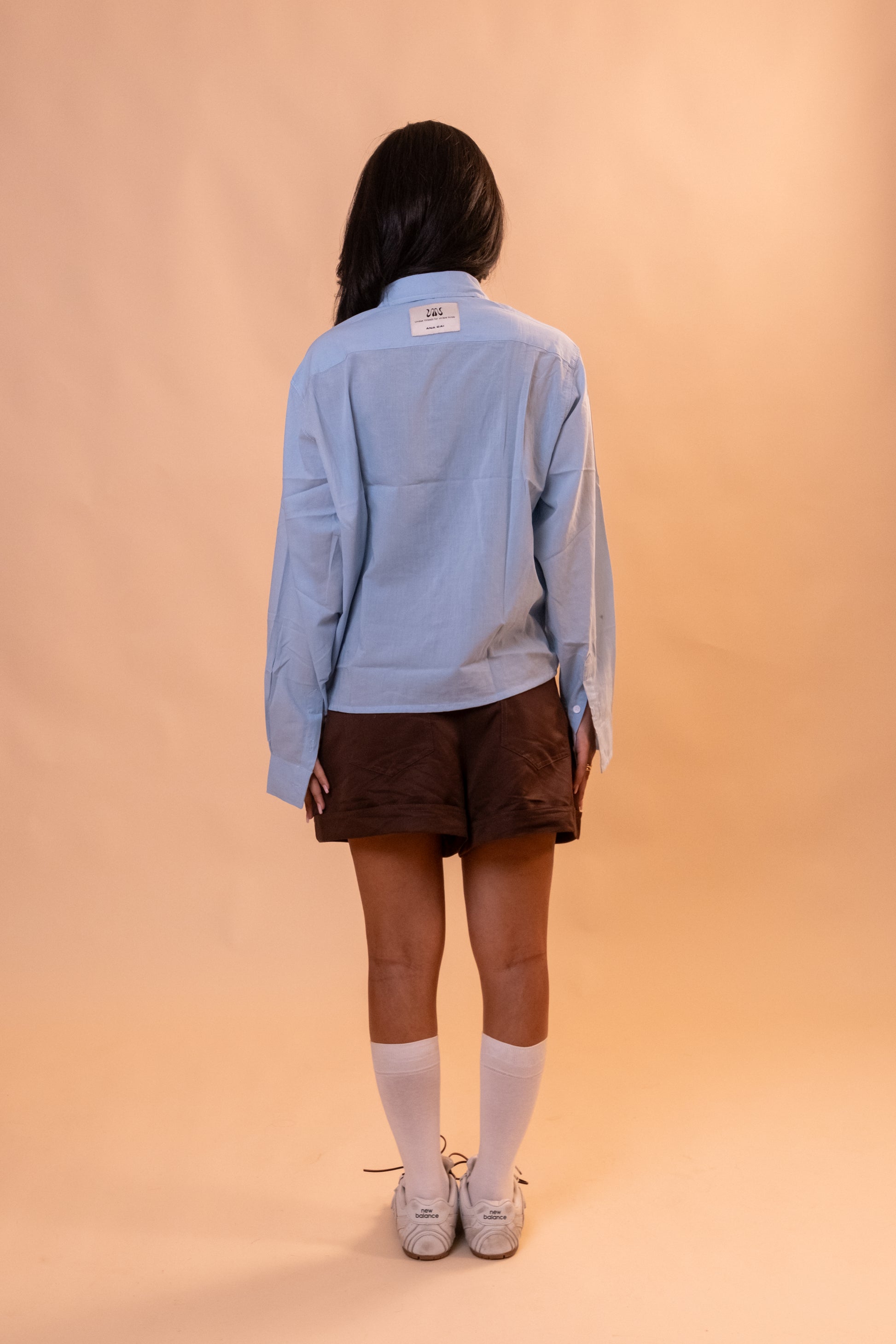 Boxy Shirt - Sky Blue