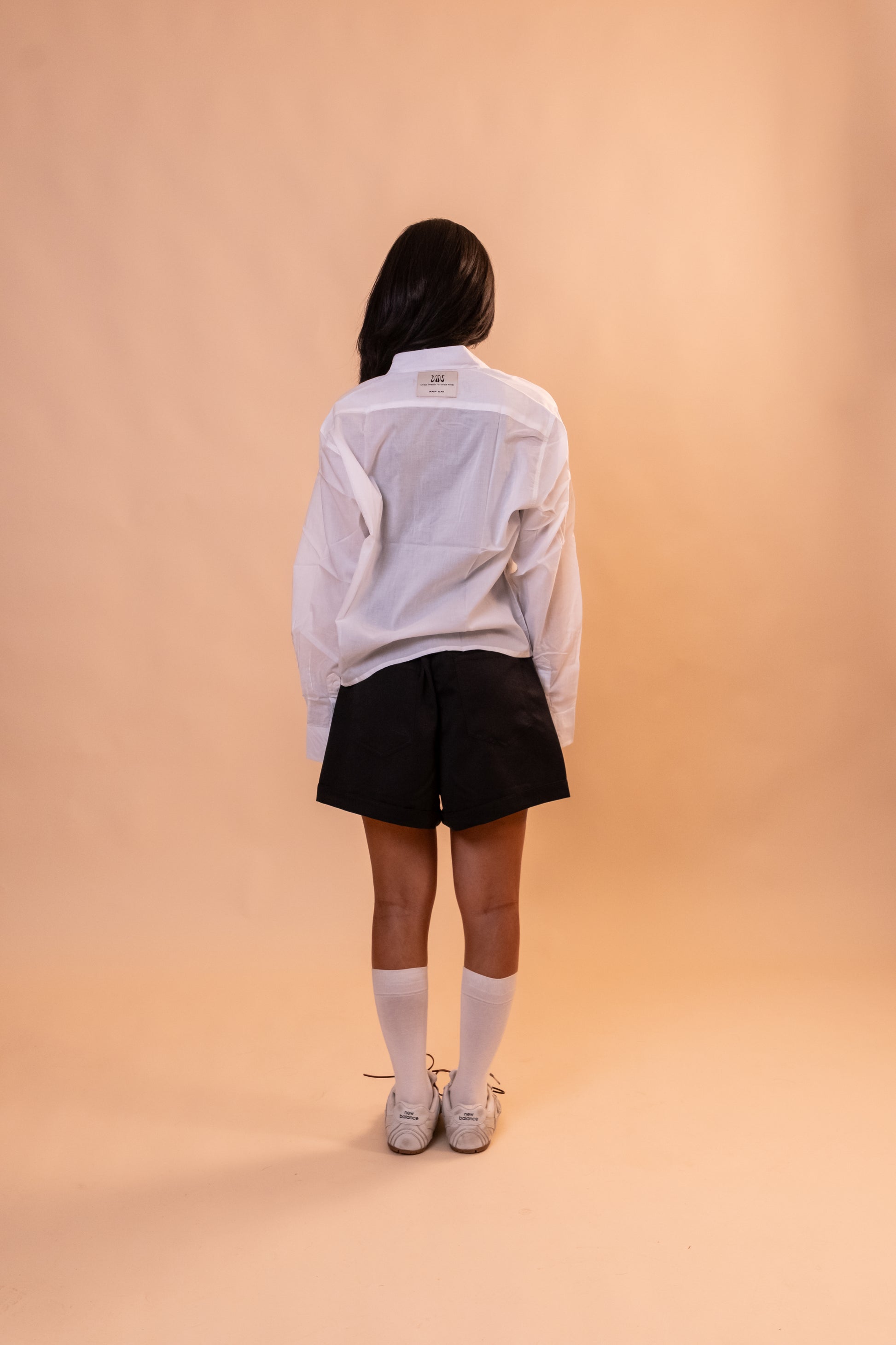 Boxer Pleated Shorts - Black