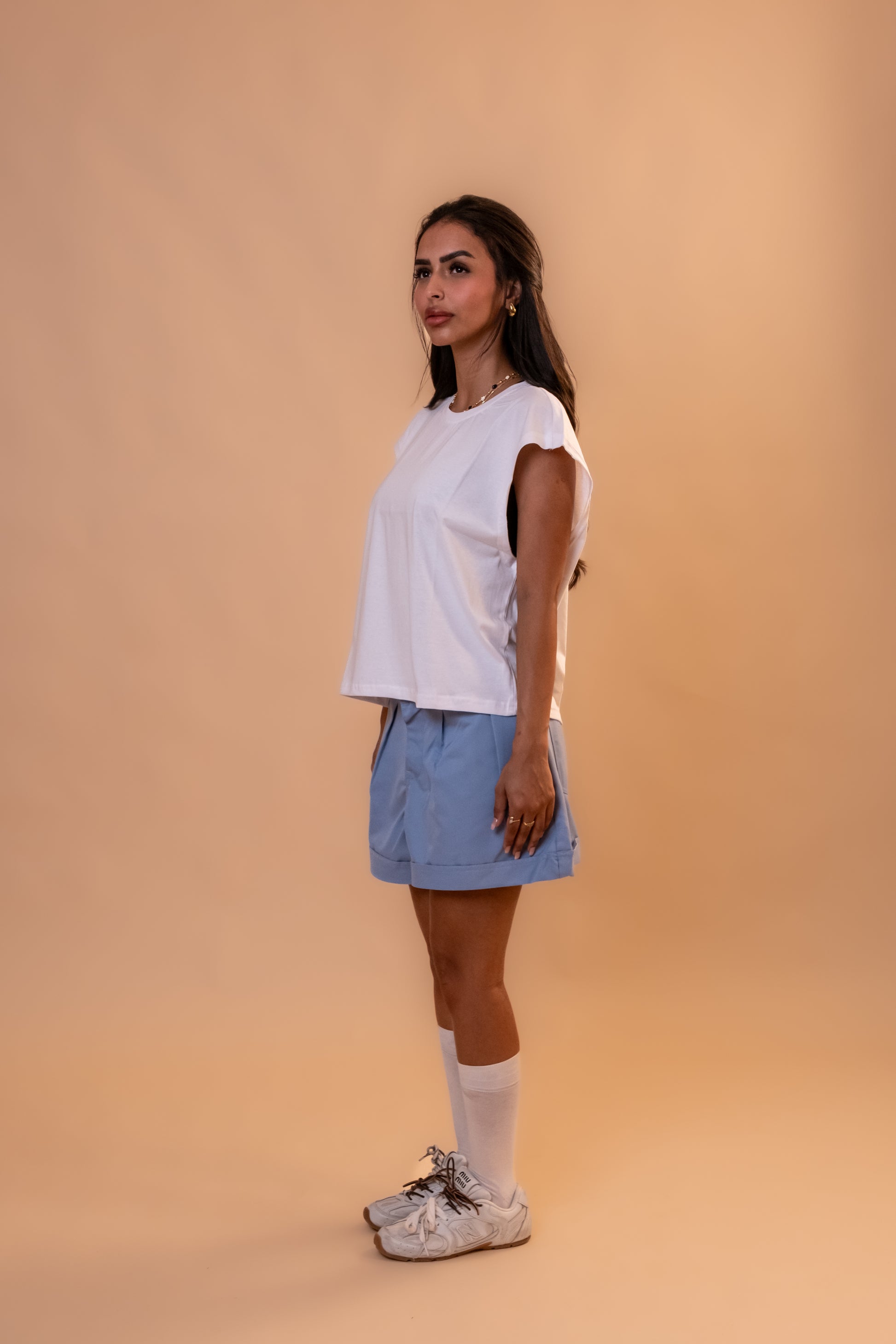Boxy Tank Top - White