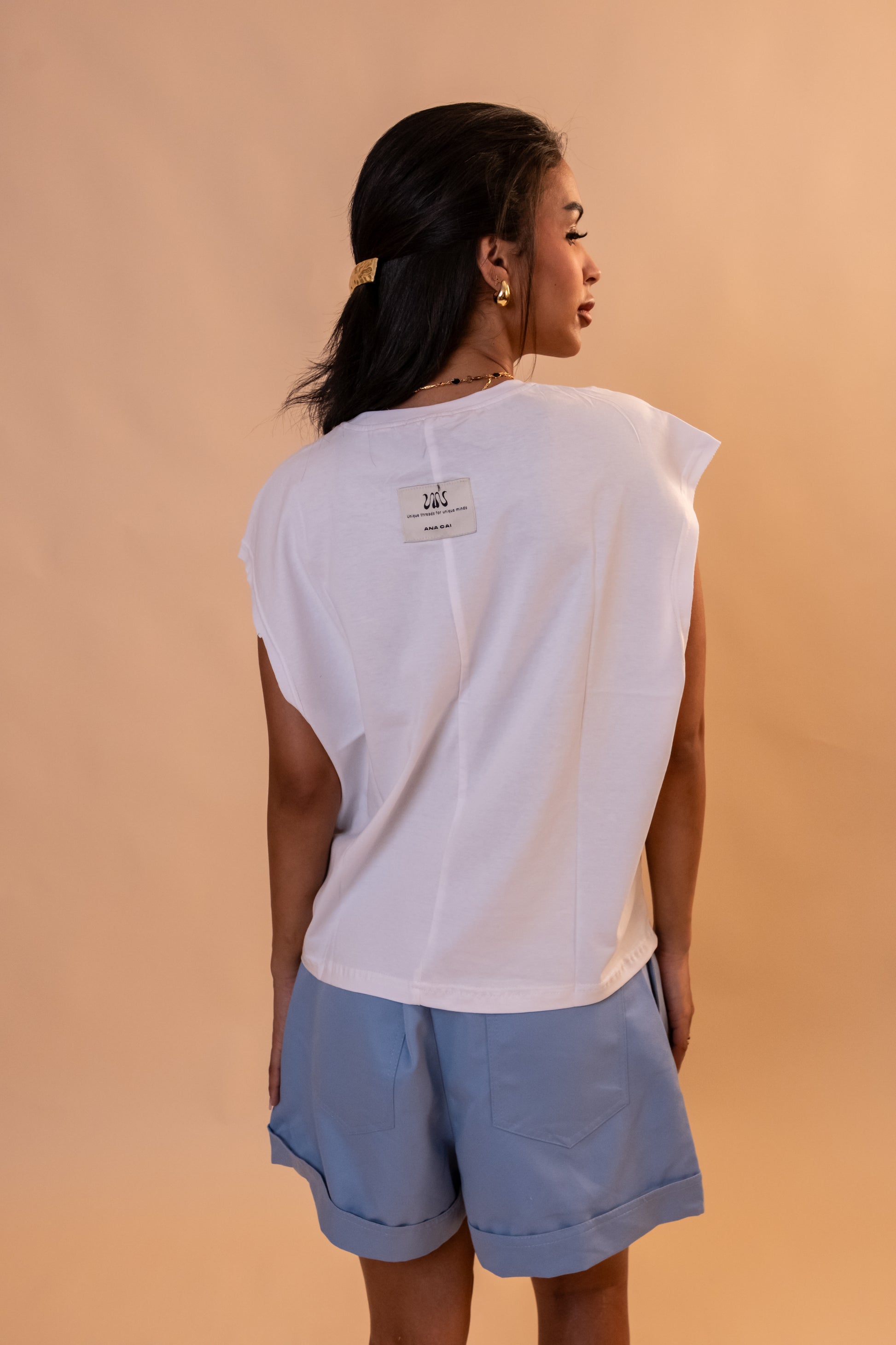 Boxy Tank Top - White