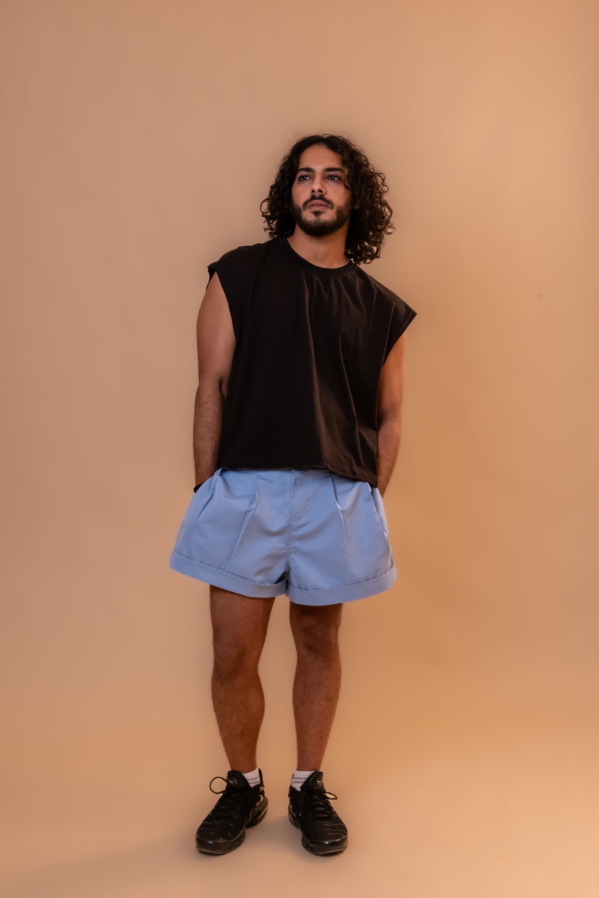 Boxy Tank Top - Black