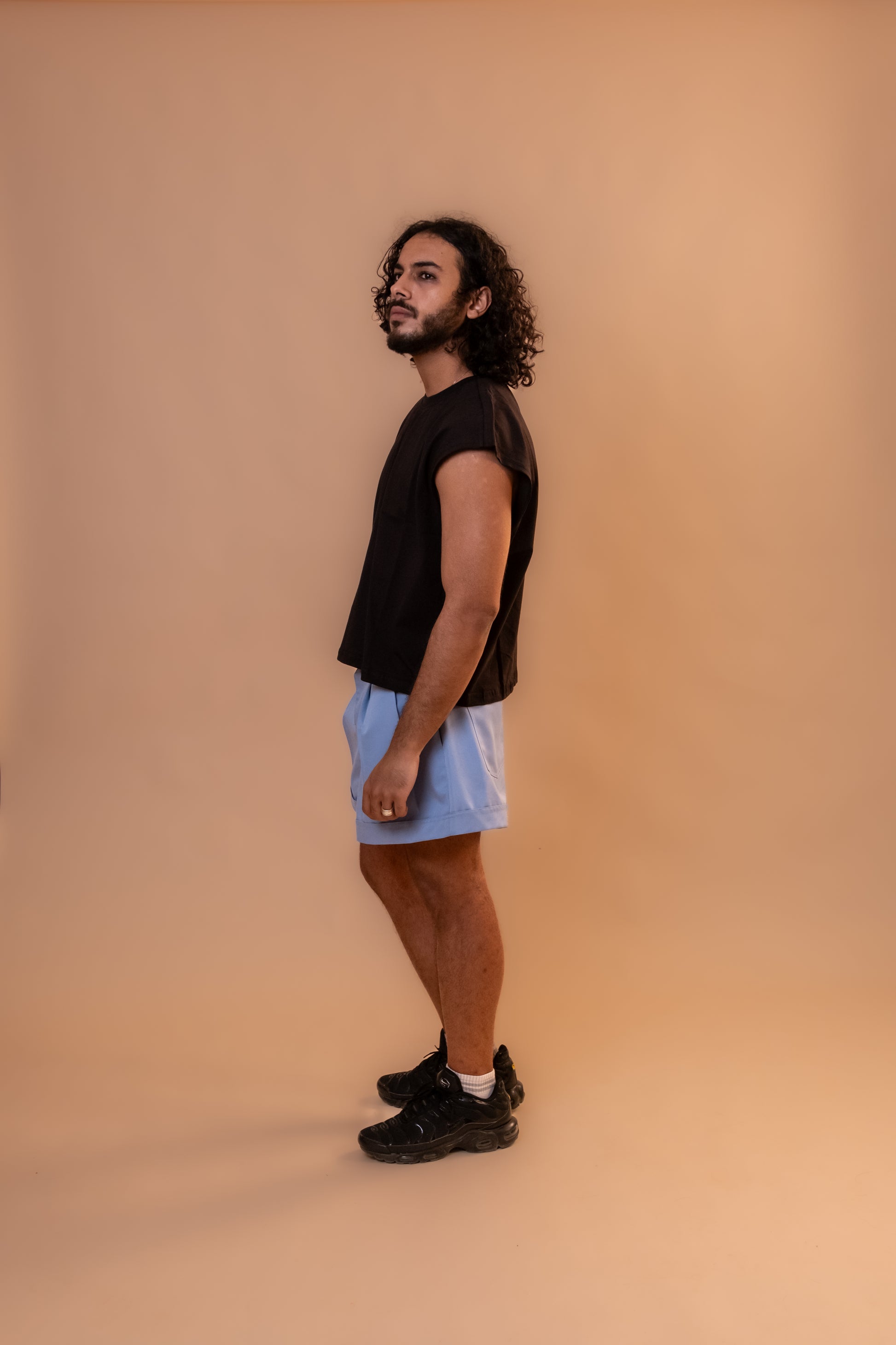 Boxy Tank Top - Black