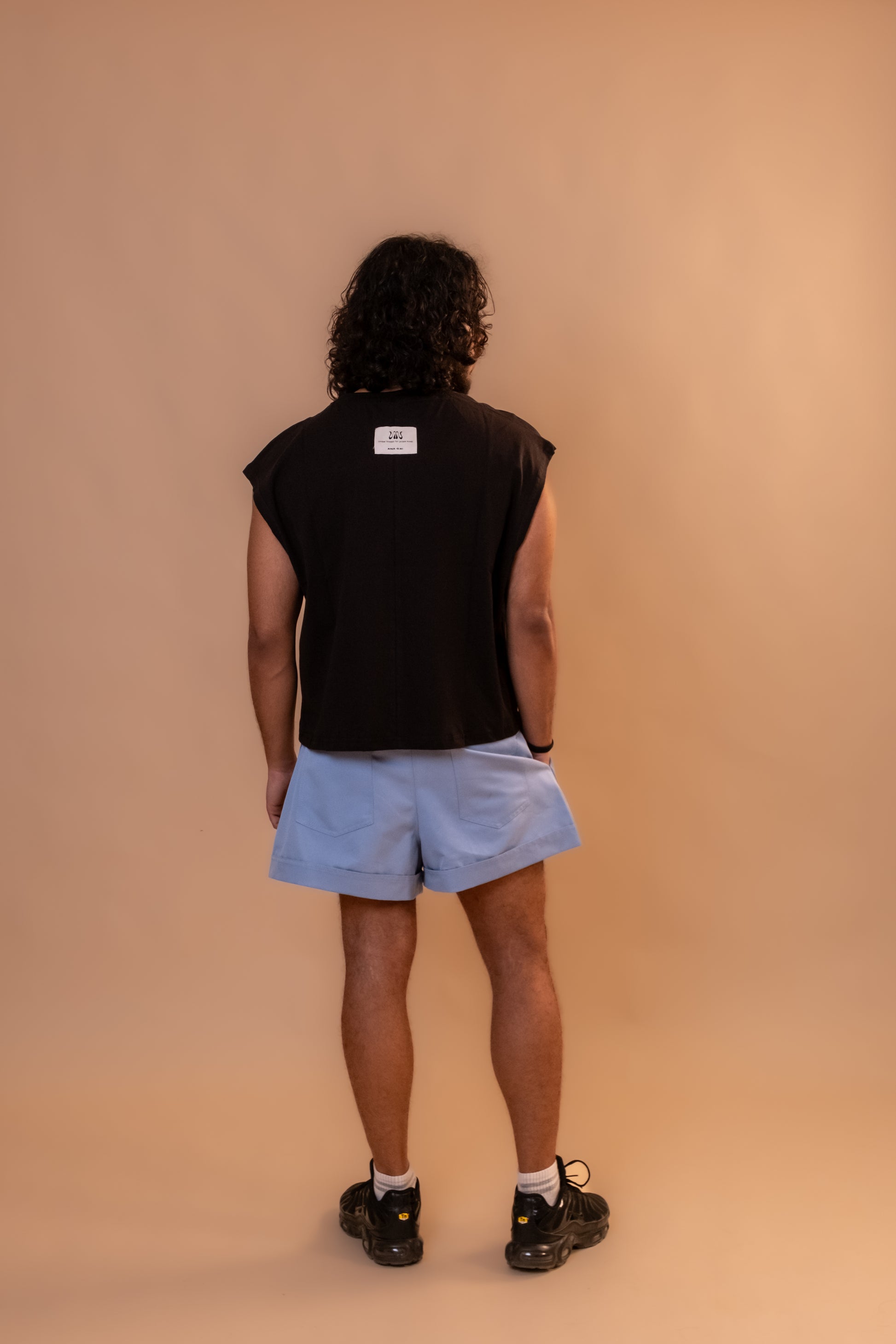 Boxy Tank Top - Black