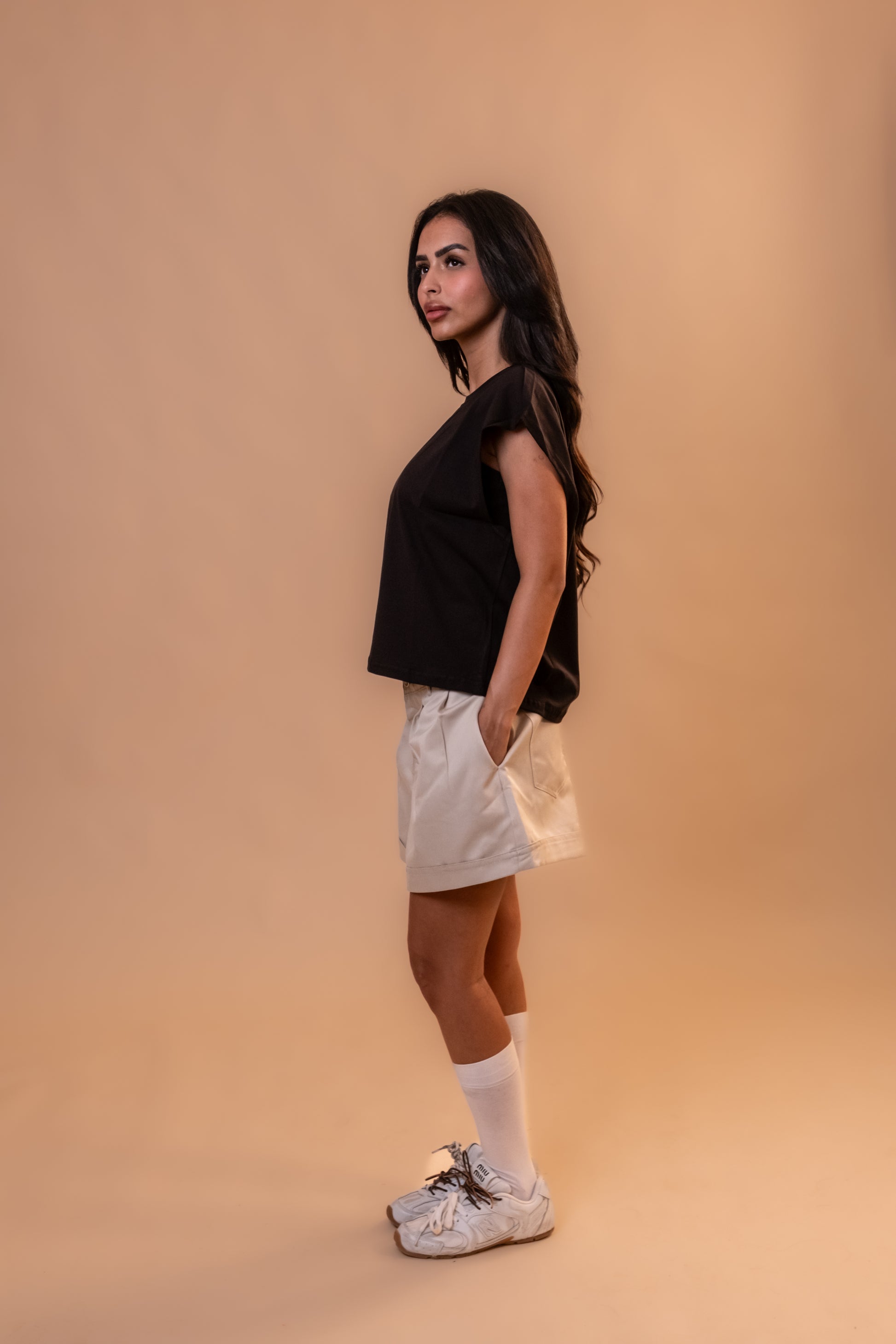 Boxy Tank Top - Black