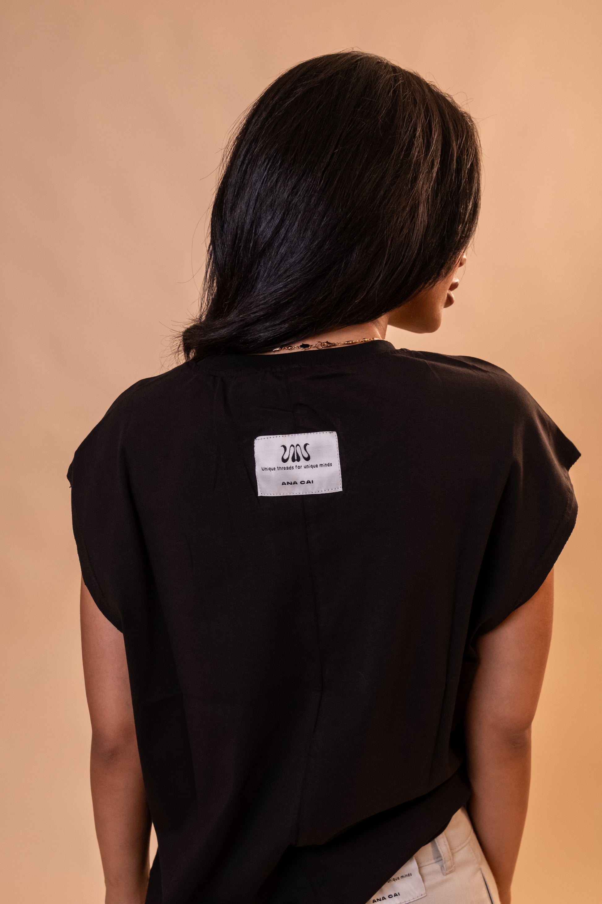 Boxy Tank Top - Black