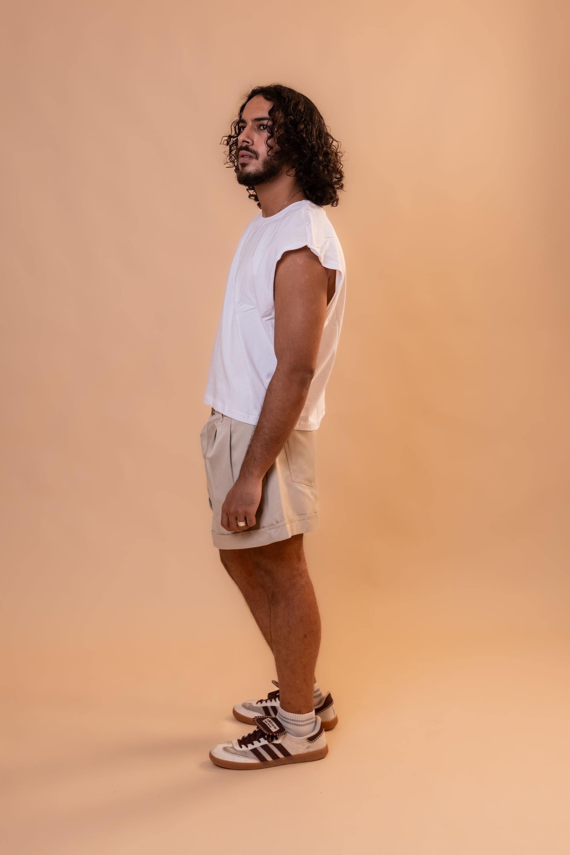 Boxy Tank Top - White