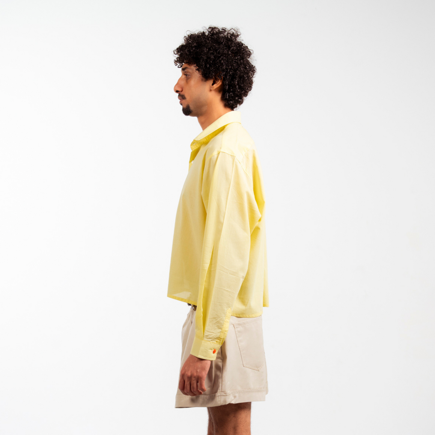 Boxy Shirt - Butter Yellow
