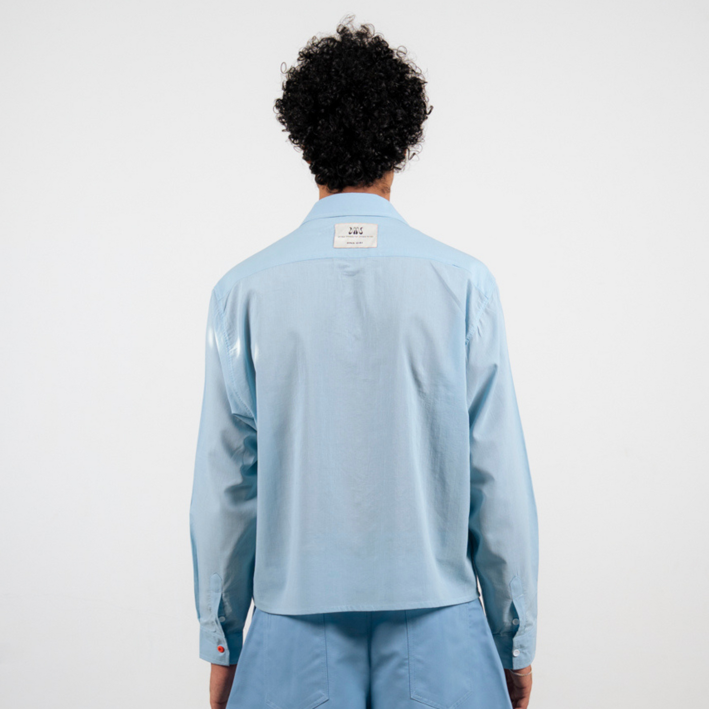 Boxy Shirt - Sky Blue