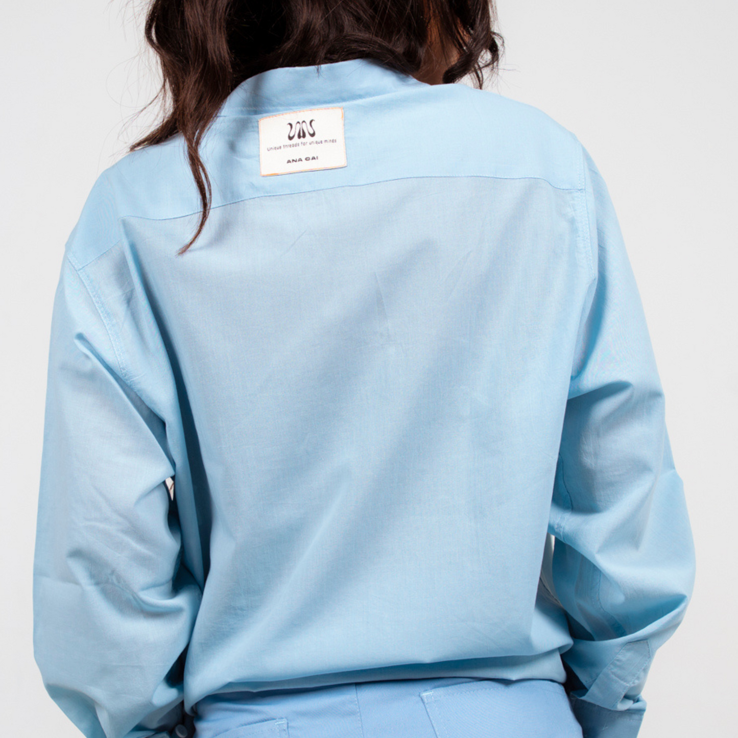 Boxy Shirt - Sky Blue