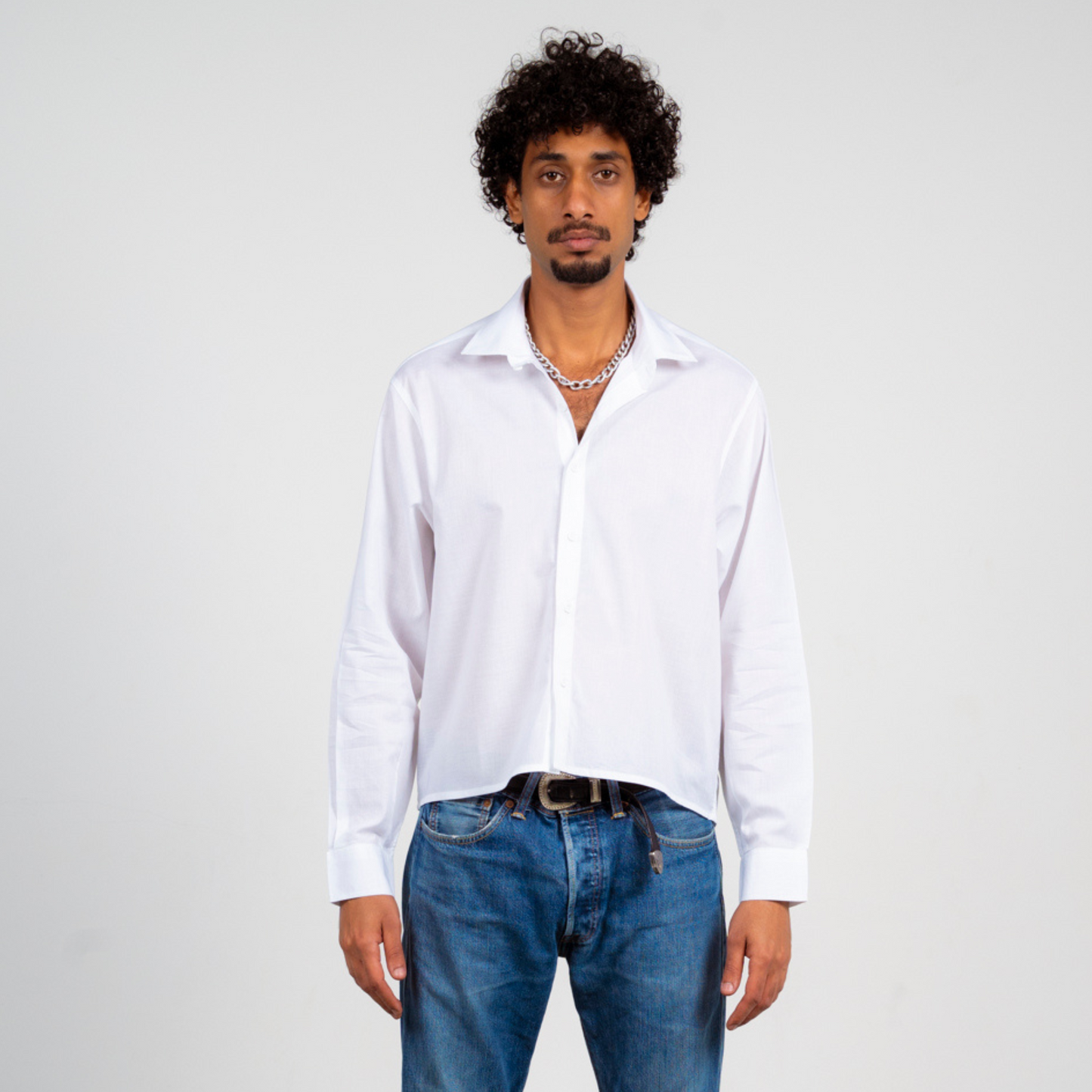 Boxy Shirt - White