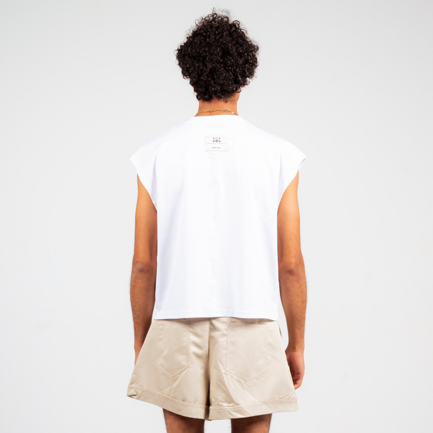 Boxy Tank Top - White