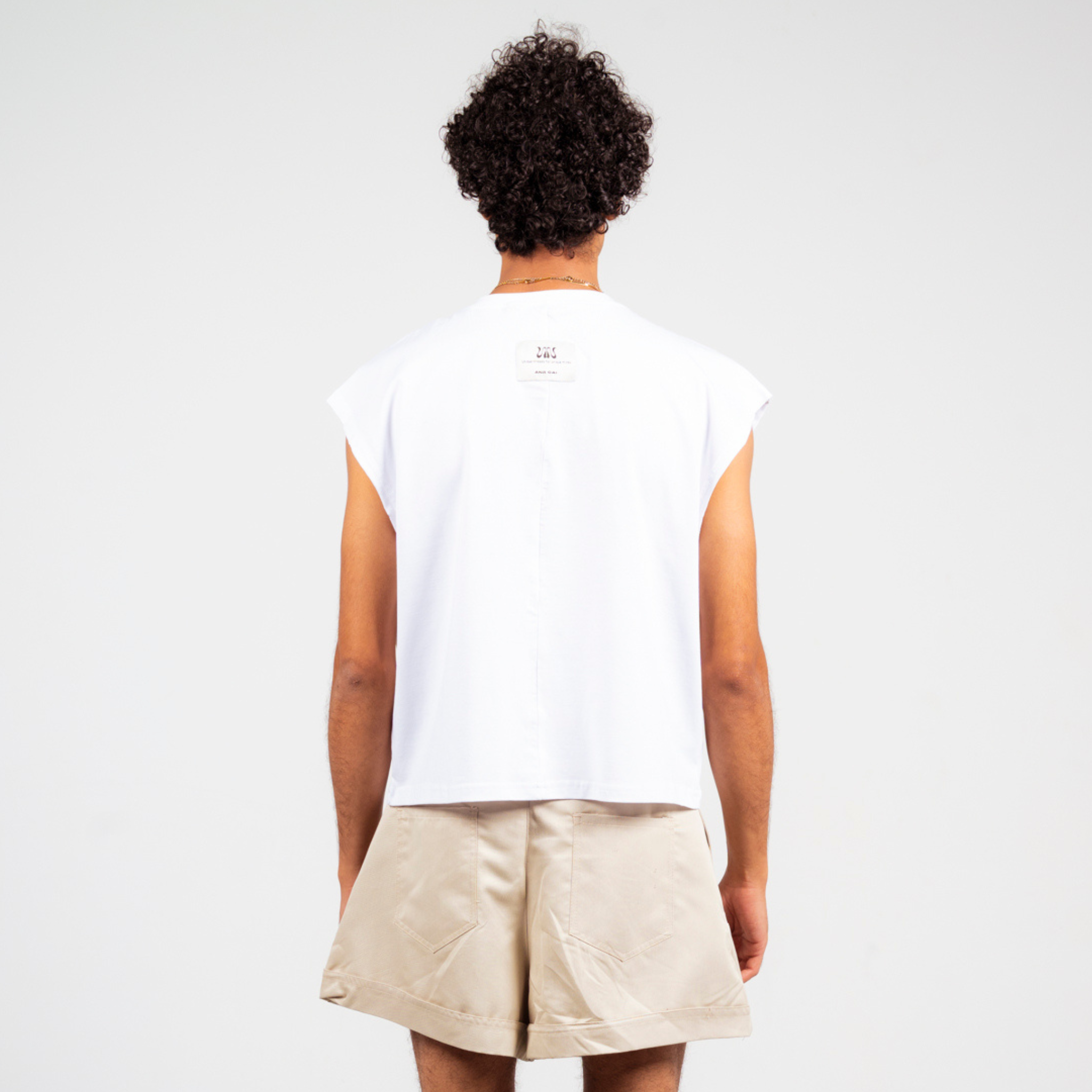 Boxy Tank Top - White